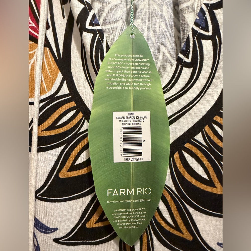 Farm Rio boho glam maxi dress - Picture 7 of 10